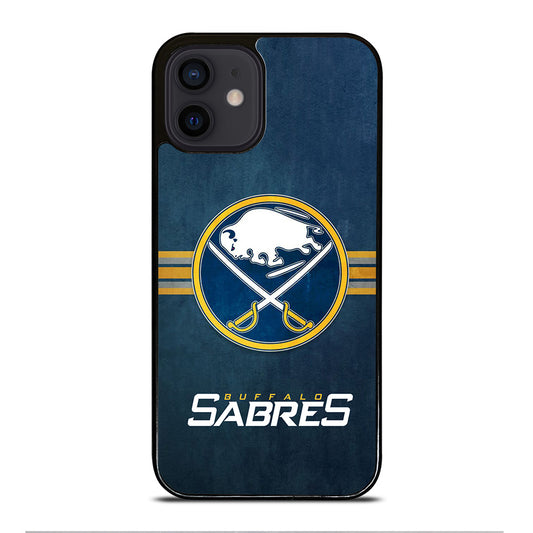 BUFFALO SABRES FOOTBALL LOGO 2 iPhone 12 Mini Case Cover