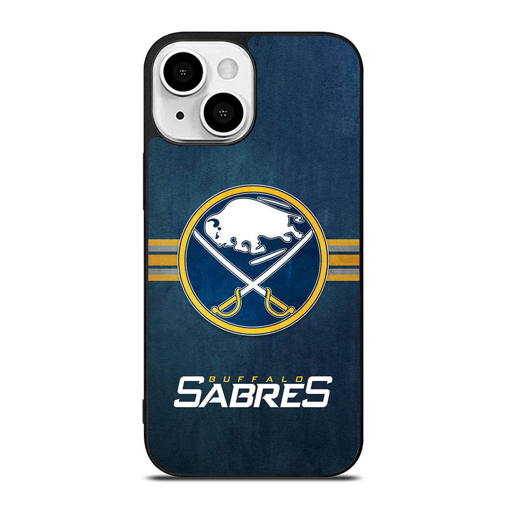 BUFFALO SABRES FOOTBALL LOGO 2 iPhone 13 Mini Case Cover