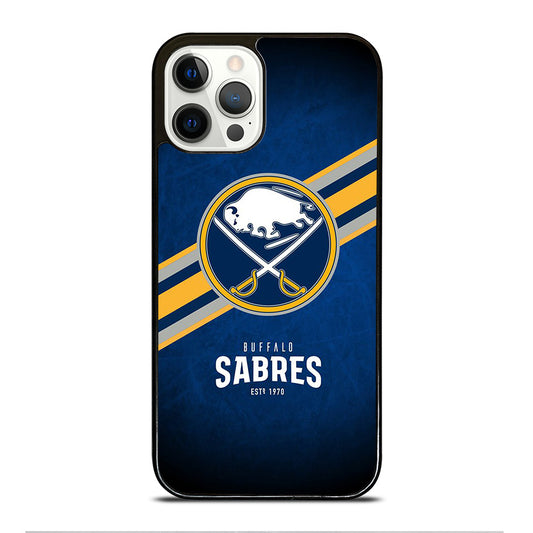 BUFFALO SABRES FOOTBALL LOGO 3 iPhone 12 Pro Case Cover