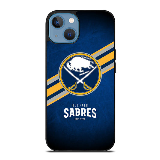 BUFFALO SABRES FOOTBALL LOGO 3 iPhone 13 Case Cover