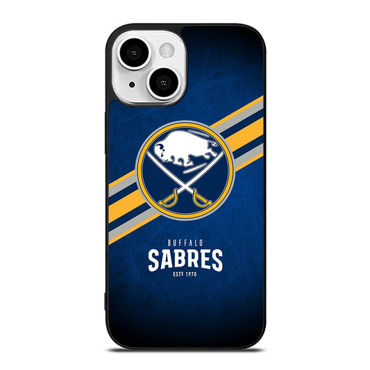 BUFFALO SABRES FOOTBALL LOGO 3 iPhone 13 Mini Case Cover