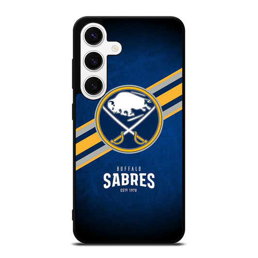 BUFFALO SABRES FOOTBALL LOGO 3 Samsung Galaxy S24 Case Cover