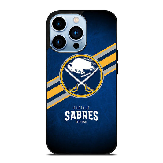 BUFFALO SABRES FOOTBALL LOGO 3 iPhone 13 Pro Max Case Cover