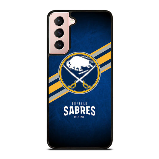 BUFFALO SABRES FOOTBALL LOGO 3 Samsung Galaxy S21 Case Cover