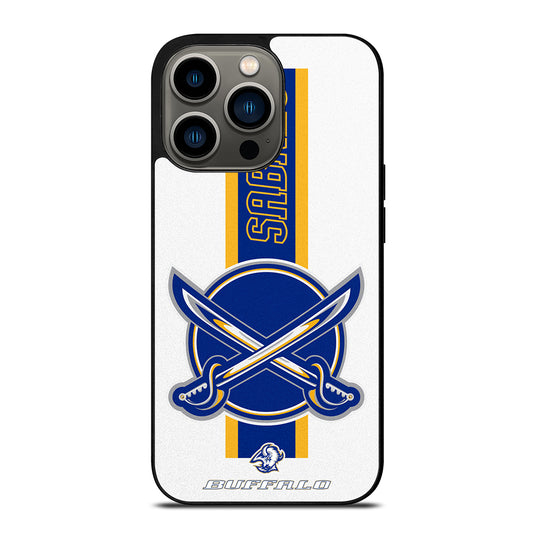 BUFFALO SABRES NHL TEAM 1 iPhone 13 Pro Case Cover