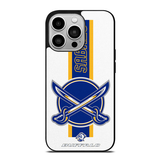 BUFFALO SABRES NHL TEAM 1 iPhone 14 Pro Case Cover