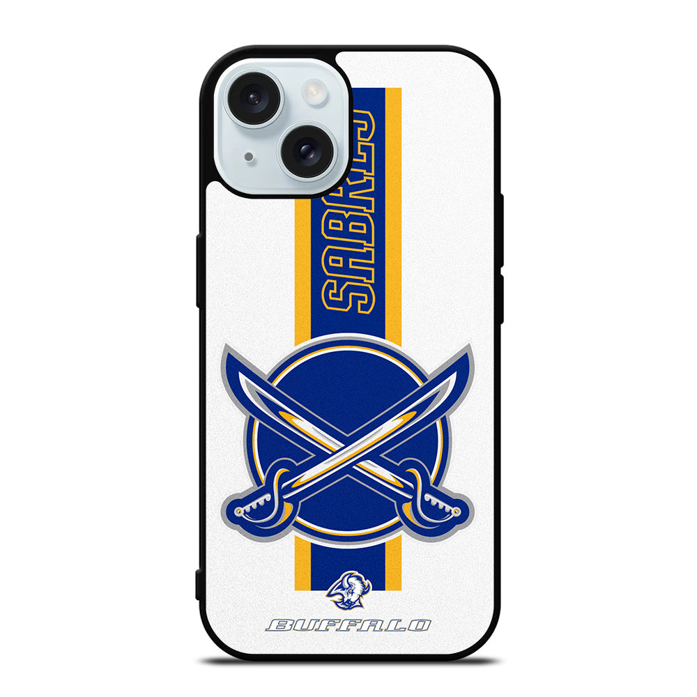 BUFFALO SABRES NHL TEAM 1 iPhone 15 Case Cover