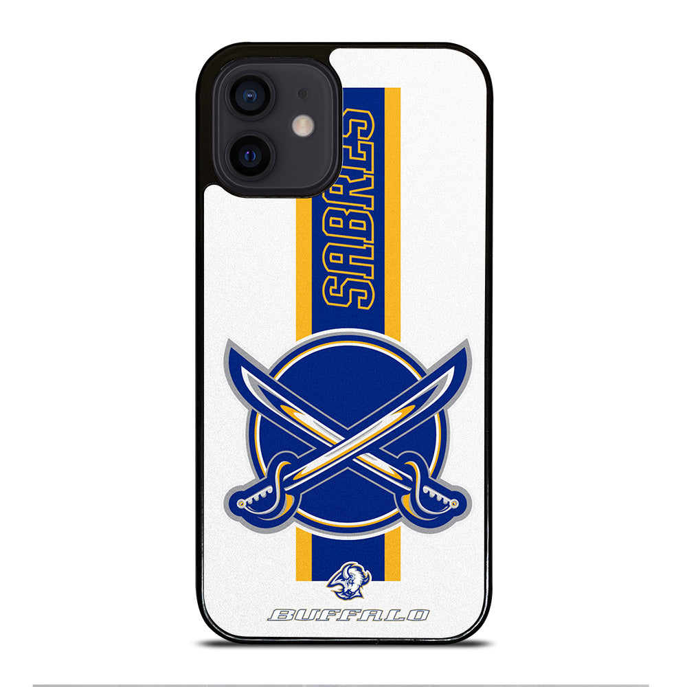 BUFFALO SABRES NHL TEAM 1 iPhone 12 Mini Case Cover