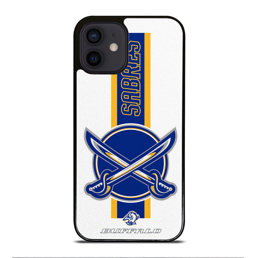 BUFFALO SABRES NHL TEAM 1 iPhone 12 Mini Case Cover