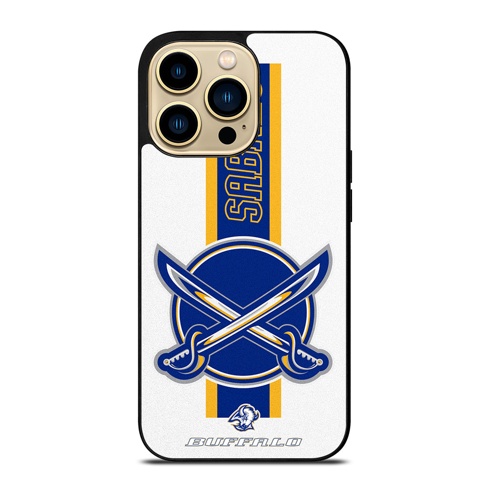 BUFFALO SABRES NHL TEAM 1 iPhone 14 Pro Max Case Cover