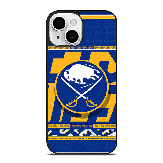 BUFFALO SABRES NHL TEAM 2 iPhone 13 Mini Case Cover