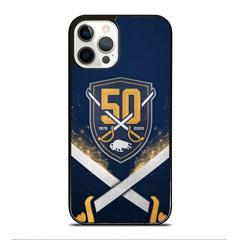 BUFFALO SABRES NHL TEAM 3 iPhone 12 Pro Case Cover