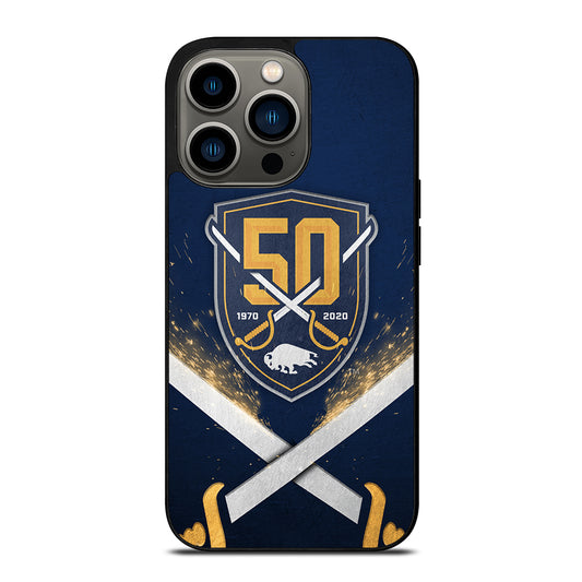 BUFFALO SABRES NHL TEAM 3 iPhone 13 Pro Case Cover