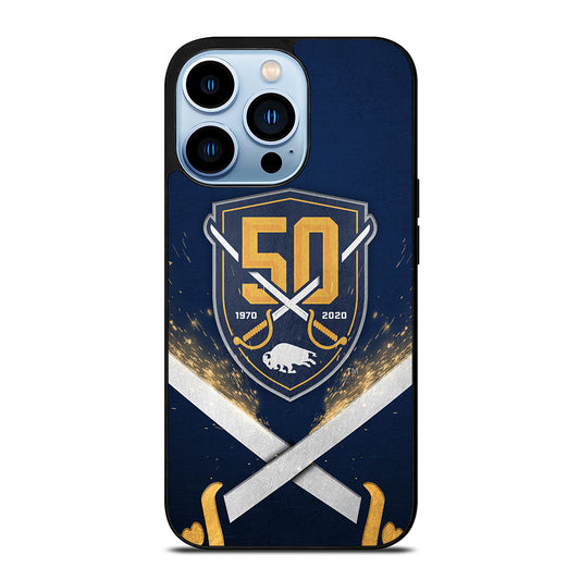 BUFFALO SABRES NHL TEAM 3 iPhone 13 Pro Max Case Cover