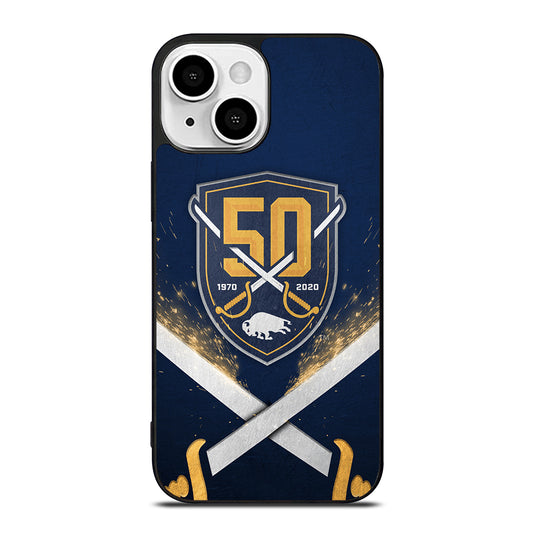 BUFFALO SABRES NHL TEAM 3 iPhone 13 Mini Case Cover