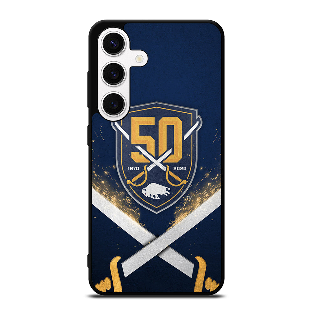 BUFFALO SABRES NHL TEAM 3 Samsung Galaxy S24 Case Cover