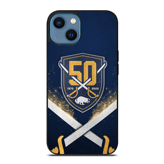 BUFFALO SABRES NHL TEAM 3 iPhone 14 Case Cover