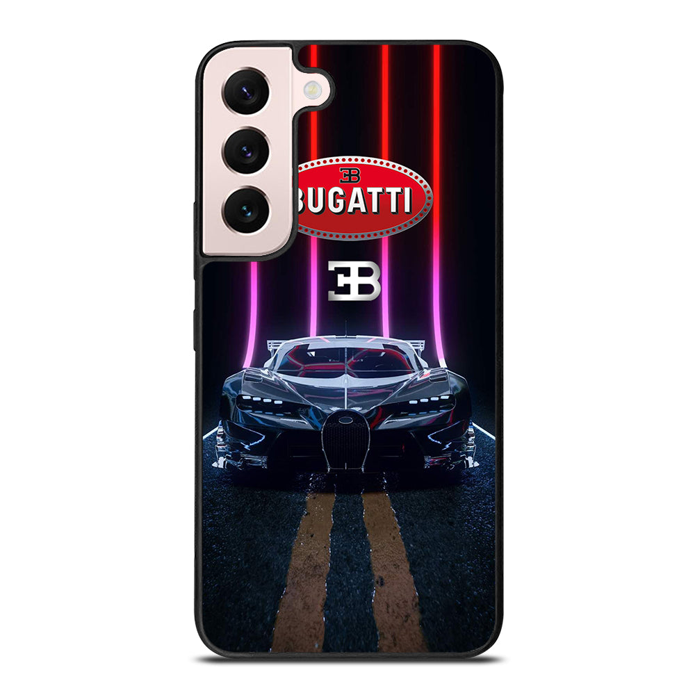 BUGATTI BLACK CAR Samsung Galaxy S22 Plus Case Cover