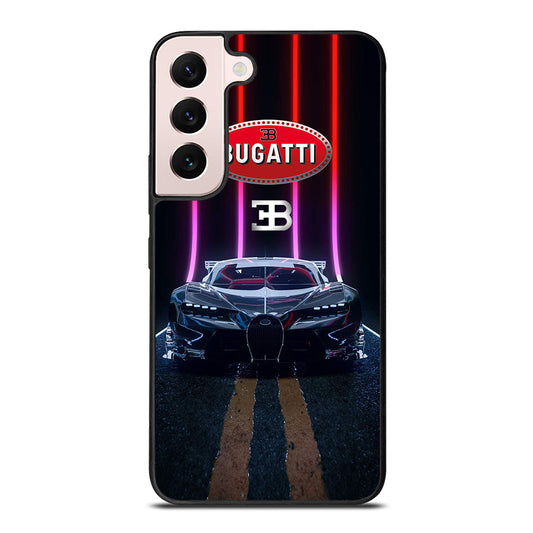 BUGATTI BLACK CAR Samsung Galaxy S22 Plus Case Cover