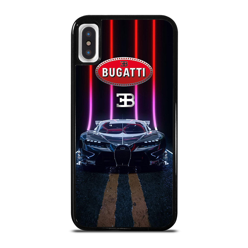 BUGATTI BLACK CAR iPhone X / XS Case Cover