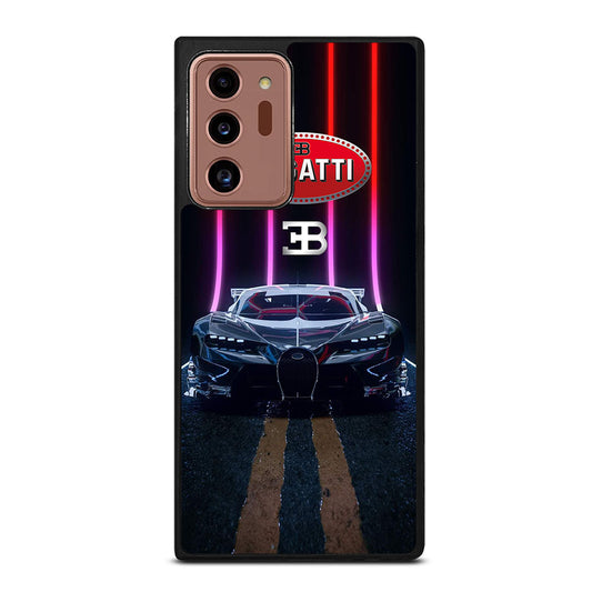 BUGATTI BLACK CAR Samsung Galaxy Note 20 Ultra Case Cover