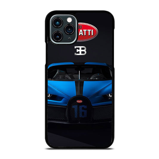 BUGATTI BLUE CAR iPhone 11 Pro Case Cover