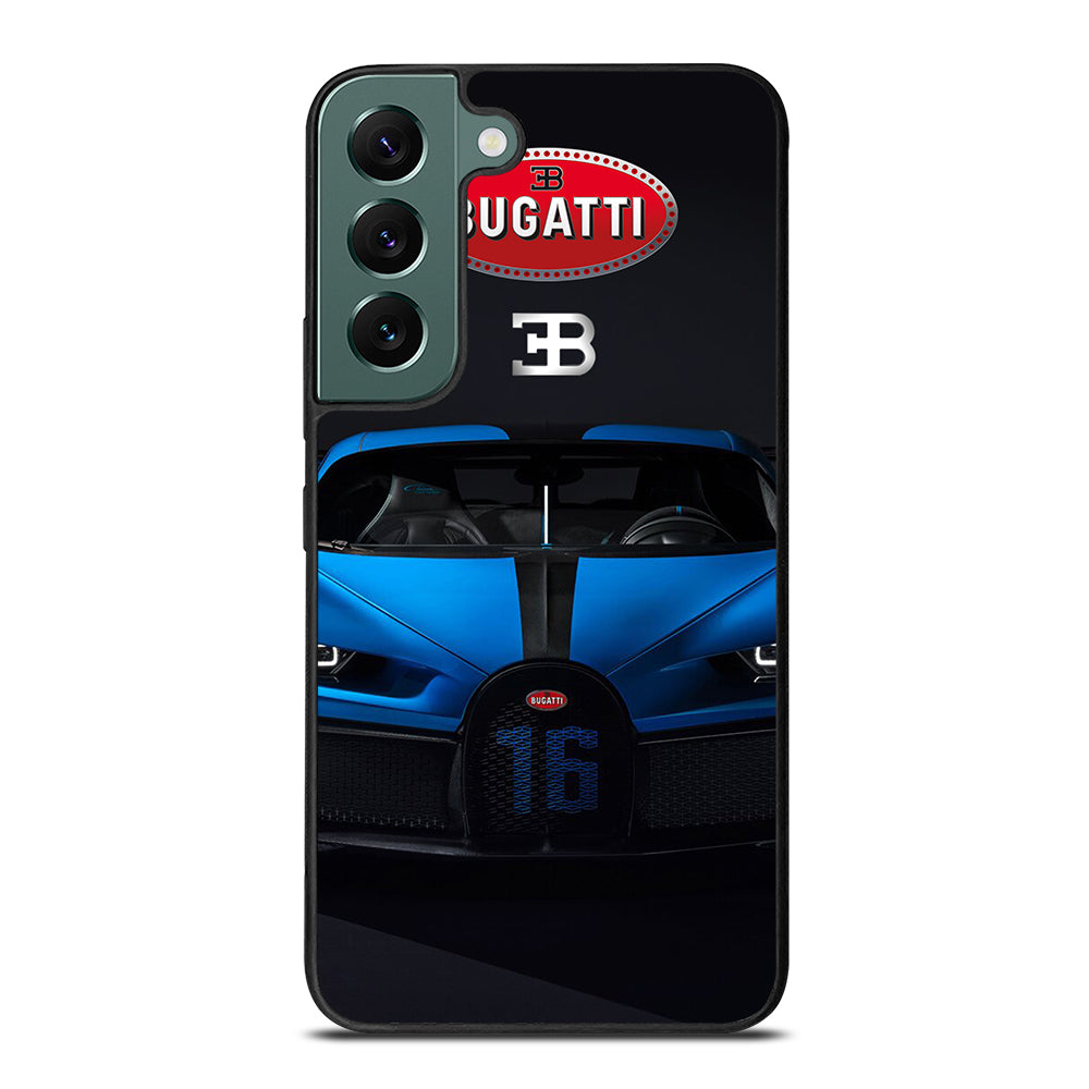 BUGATTI BLUE CAR Samsung Galaxy S22 Case Cover