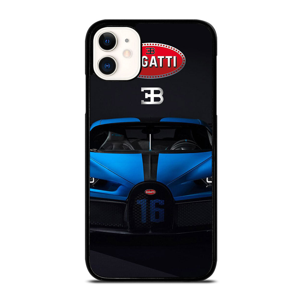 BUGATTI BLUE CAR iPhone 11 Case Cover