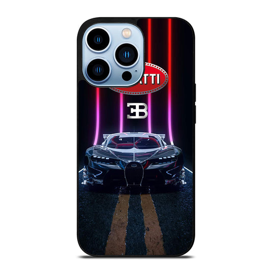BUGATTI BLACK CAR iPhone 13 Pro Max Case Cover