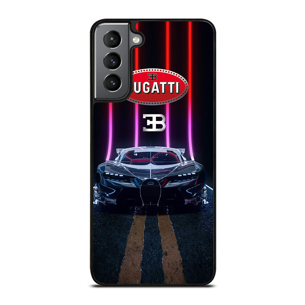 BUGATTI BLACK CAR Samsung Galaxy S21 Plus Case Cover
