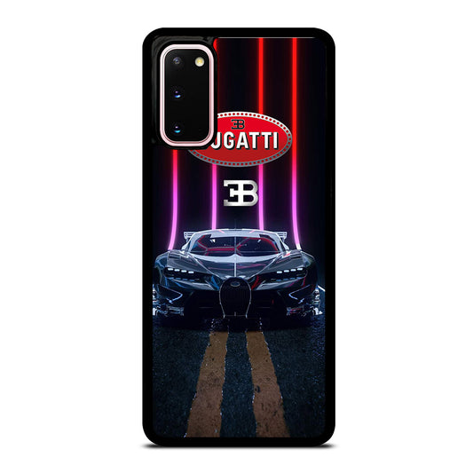 BUGATTI BLACK CAR Samsung Galaxy S20 Case Cover
