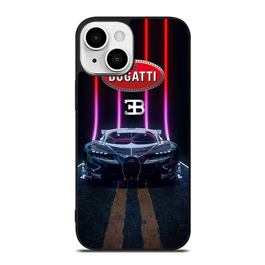 BUGATTI BLACK CAR iPhone 13 Mini Case Cover