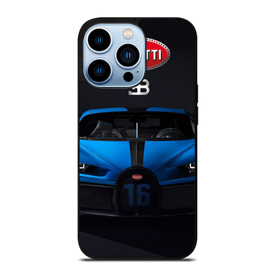 BUGATTI BLUE CAR iPhone 13 Pro Max Case Cover