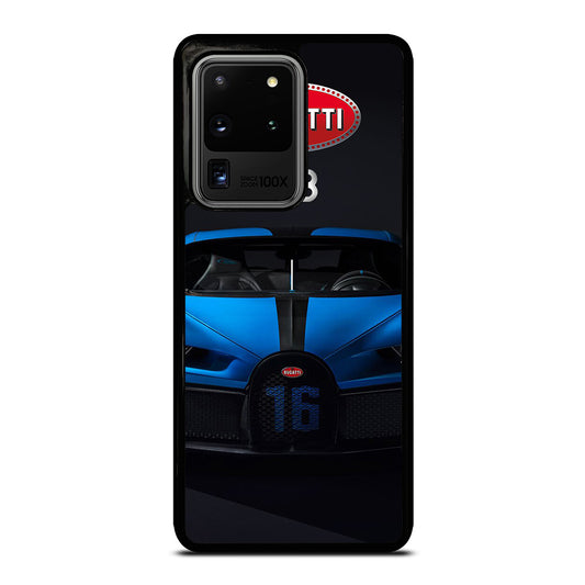 BUGATTI BLUE CAR Samsung Galaxy S20 Ultra Case Cover