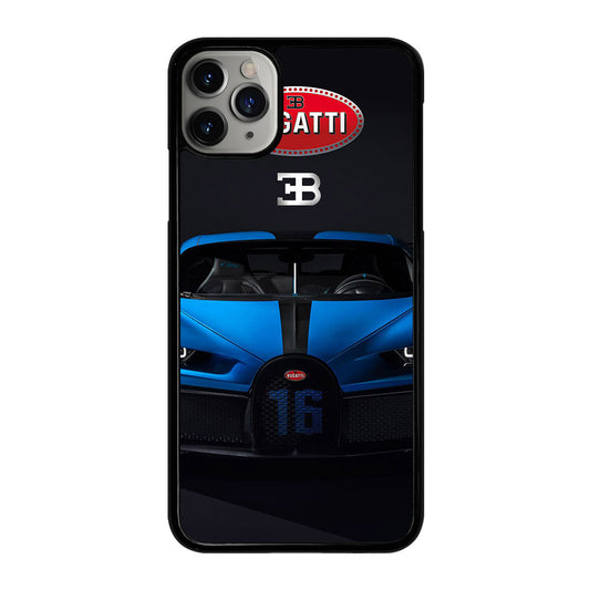 BUGATTI BLUE CAR iPhone 11 Pro Max Case Cover
