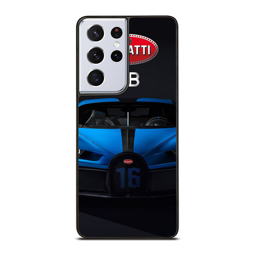 BUGATTI BLUE CAR Samsung Galaxy S21 Ultra Case Cover