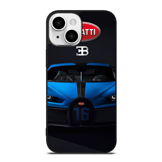 BUGATTI BLUE CAR iPhone 13 Mini Case Cover