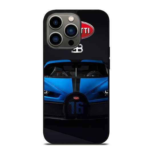 BUGATTI BLUE CAR iPhone 13 Pro Case Cover