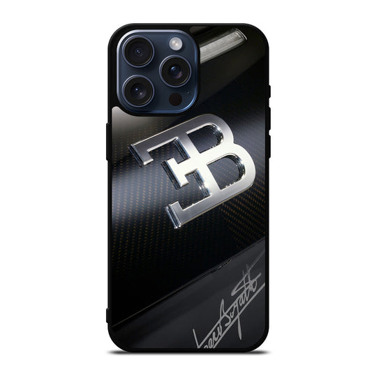 BUGATTI EMBLEM iPhone 15 Pro Max Case Cover