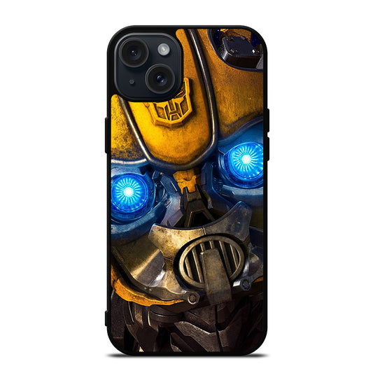 BUMBLEBEE FACE TRANSFORMERS iPhone 15 Plus Case Cover