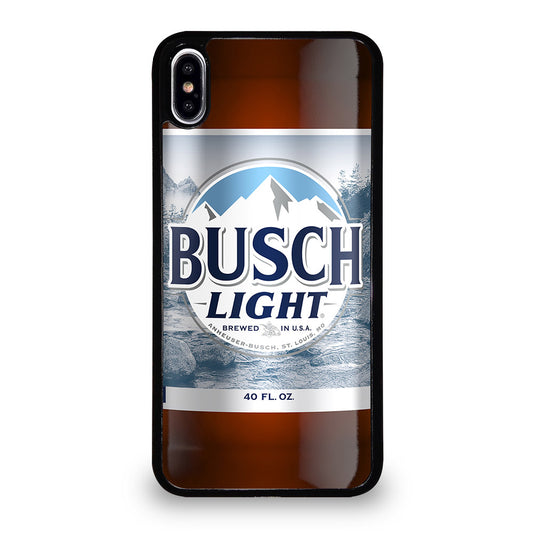 BUSCH LIGHT BEER BOTTLE iPhone XS Max Case Cover