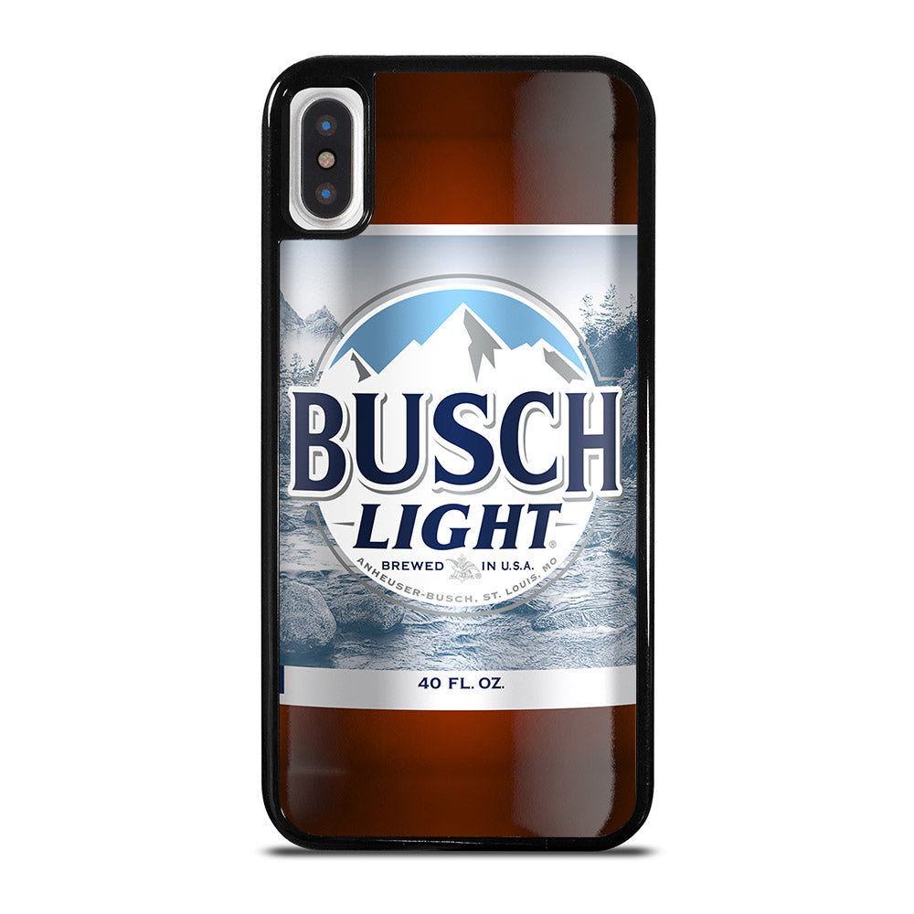 BUSCH LIGHT BEER BOTTLE iPhone X / XS Case Cover