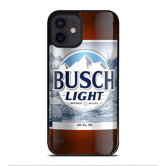 BUSCH LIGHT BEER BOTTLE iPhone 12 Mini Case Cover