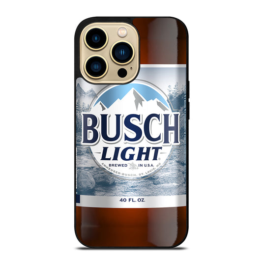 BUSCH LIGHT BEER BOTTLE iPhone 14 Pro Max Case Cover
