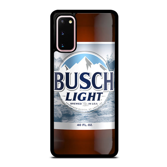 BUSCH LIGHT BEER BOTTLE Samsung Galaxy S20 Case Cover