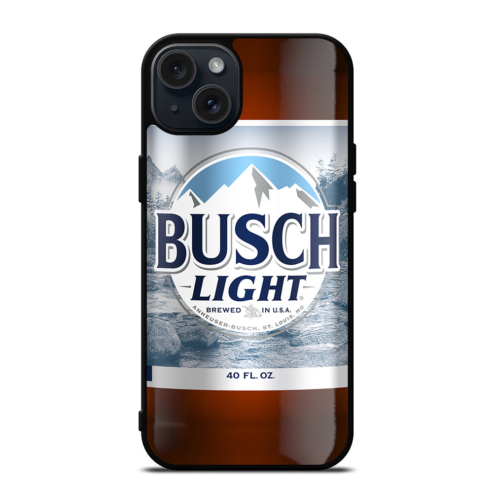 BUSCH LIGHT BEER BOTTLE iPhone 15 Plus Case Cover
