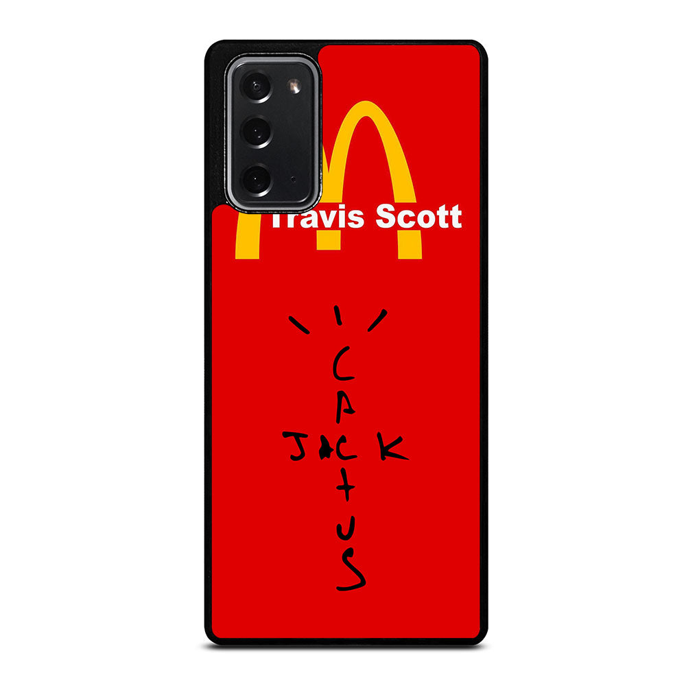 CACTUS JACK TRAVIS SCOTT MCDONALDS LOGO Samsung Galaxy Note 20 Case Cover