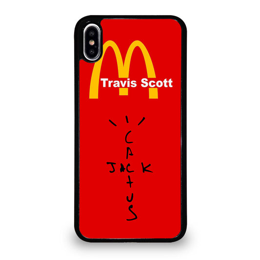 CACTUS JACK TRAVIS SCOTT MCDONALDS LOGO iPhone XS Max Case Cover