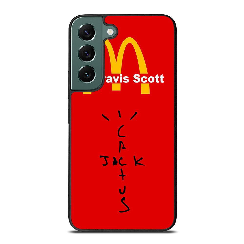 CACTUS JACK TRAVIS SCOTT MCDONALDS LOGO Samsung Galaxy S22 Case Cover