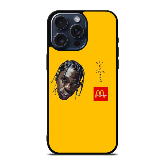 CACTUS JACK TRAVIS SCOTT MCDONALDS ICON iPhone 15 Pro Max Case Cover